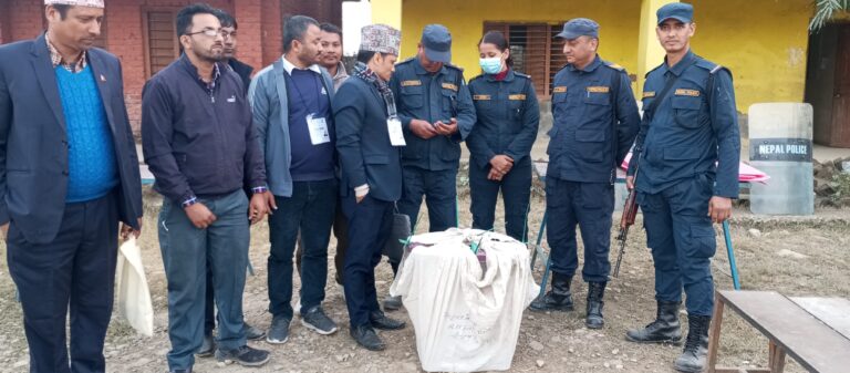 भीमदत्त ६ उप निर्वाचन ः ५५ प्रतिशत मात्रै मतदान