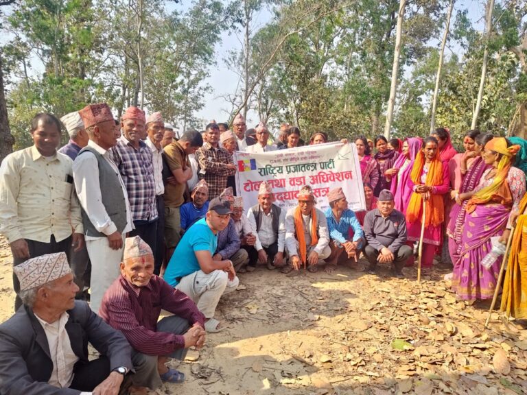 शुक्लाफाँटा नगरपालिका–११ राप्रपा वडा कमिटिको अध्यक्षमा ऐर
