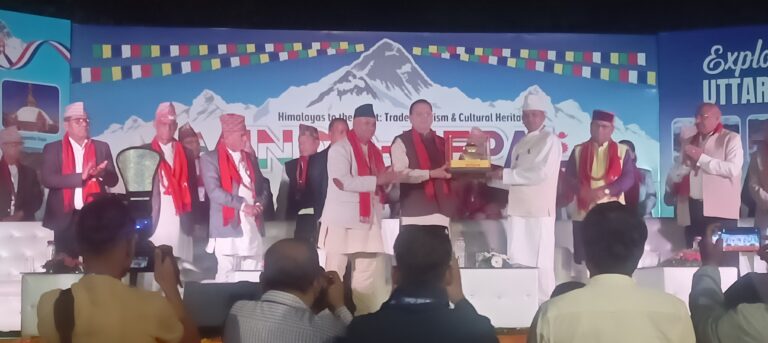 नेपाली उत्पादनलाई प्रर्बद्धन गर्न देहरादुनमा अन्तराष्ट्रिय व्यापार मेला शुरु