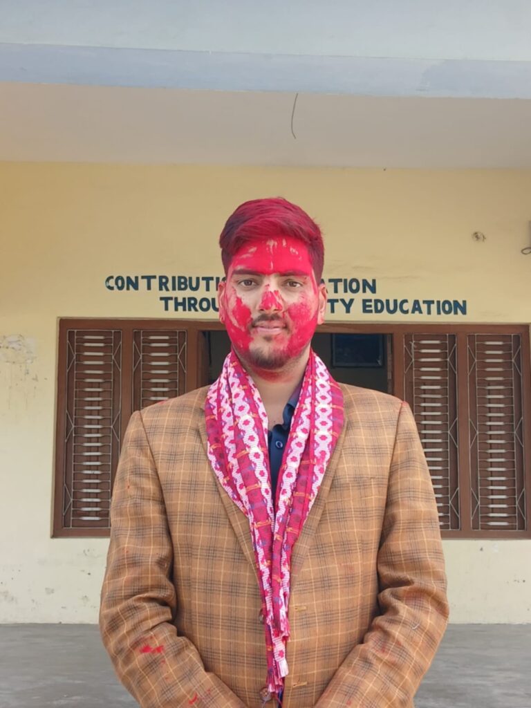 अखिल क्रान्तिकारी सुप विश्वविद्यालय केन्द्रीय क्याम्पस सभापतिका उम्मेदबार अवस्थी