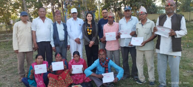 बेलडाँडी गाउँपालिका–०३ राप्रपा वडा कमिटिको अध्यक्षमा बिष्ट