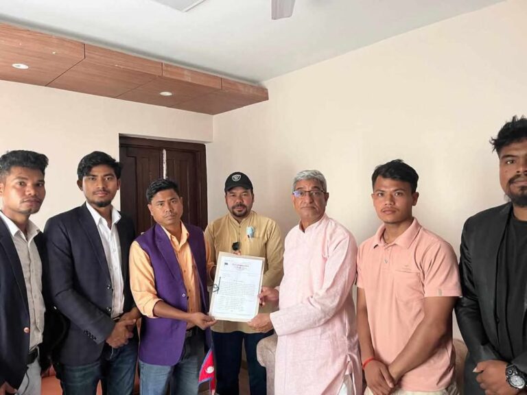 “रानाको अग्निदाह: गृहमन्त्रीलाई ज्ञापन”