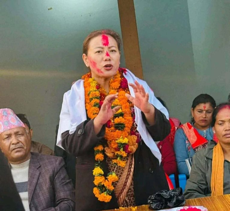 कञ्चनपुर क्षेत्र १ की उम्मेदपार बीना मगर बिरुद्ध विदेशबाट झुटा प्रचारबाजी, नेकपाद्वारा कार्बाहीको चेतावनी
