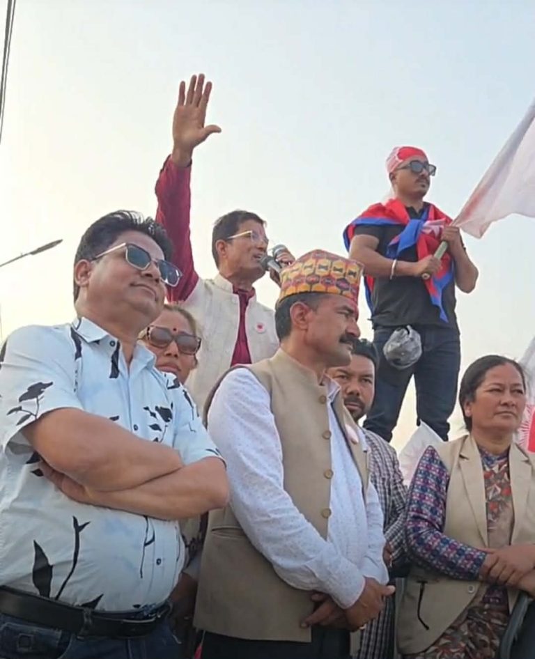 नर बहादुर धामीले बचन सिहको नामै नलिएर एमाले उम्मेदवार जिताउन अपिल