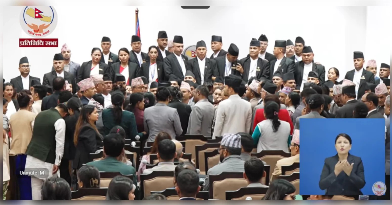 संसदमा घम्साघम्सीबिच प्रतिनिधिसभा नियमावली पारित