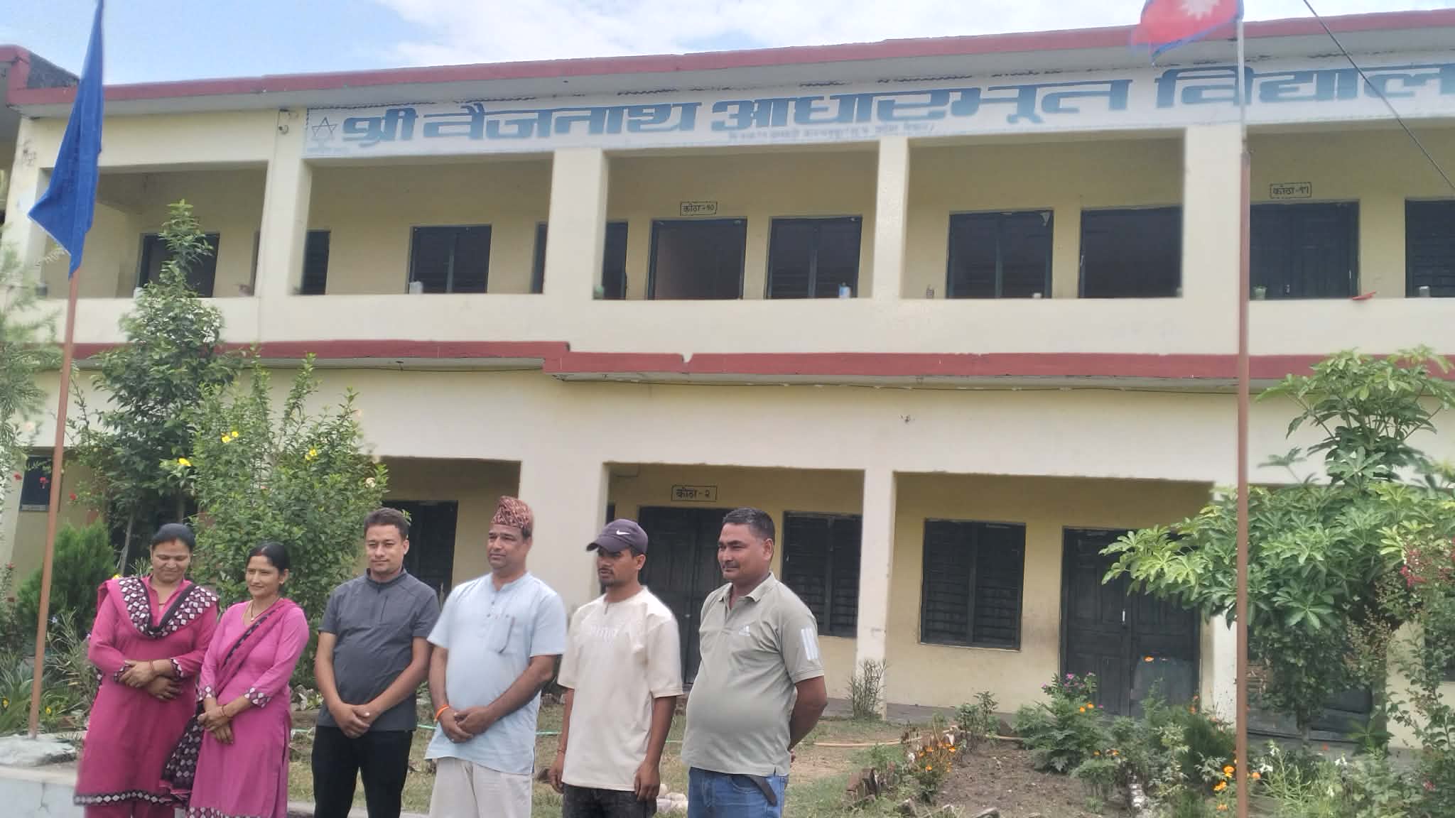 बनकट्टीको बैजनाथ विद्यालयमा दुई खिने धार्मिक अनुष्ठान कार्यक्रम गरिदै